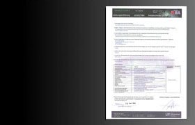 Leistungserklärung<br />Fettabscheider OCFA