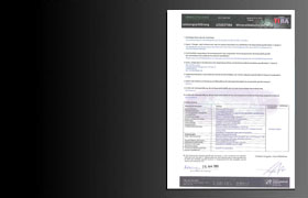 Leistungserklärung<br />Mineralölabscheider PCM